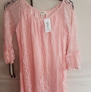 " SALE " Style & co lace off shoulder Dress